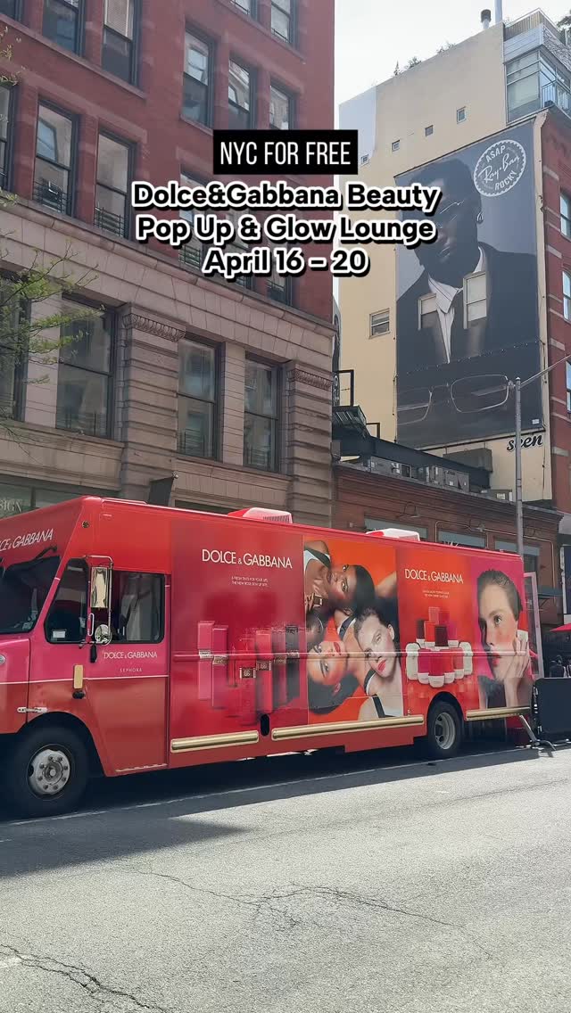 Dolce&Gabbana Beauty is popping up this week with a free Pop Up & Glow Lounge in New York City! ✨ #DolceGabbanaBeautyPartner

Celebrate the launch of @dolcegabbana_beauty makeup collection on Sephora.com and the new Cherry Glaze Bar & Rose Dew Lip Bite, with free makeup applications, cotton candy, and custom gifting (totes w/ free embroidery & a pin if you RSVP & post!)

Plus, purchase on site and get a deluxe sample bag and other gifts!

&  meet Dolce&Gabbana Beauty’s newly appointed Global Makeup Ambassador, Melinda Melrose @melinda_melrose (Thursday only!)

Head to 273 Lafayette St April 16-18, and 1 Washington Place April 19-20, from 11am-7pm. You don’t want to miss this!

#nycforfree #dolceandgabbana