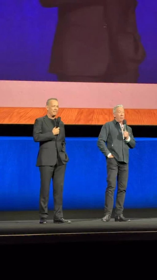 Tom Hanks and Tim Allen take the stage at #CinemaCon