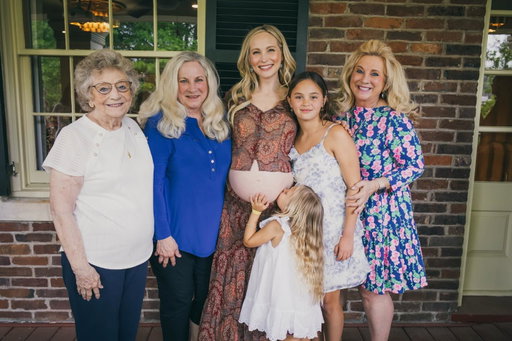 Thank you @emilydsaylor & @wcweaver for planning such a memorable day to celebrate Baby Krueger 🩵To bring together four generations of women from my mother’s family, friends from the west coast, east coast, and the new friends who’ve been such a significant part of the last five years of my life all in the same room together was so very special! Thank you all for the love, laughs, and belly rubs! Can’t wait for baby boy to get here. (And extra special thank you to @iamemilydawn for keeping up our tradition and getting me glam 💄 can’t wait to fly to La and give you a pedi 😉 ! And the incredible @catherinepowell for capturing my new favorite photo in the whole world…my grandmother, mother, aunt, and daughters’ hands holding my baby belly)