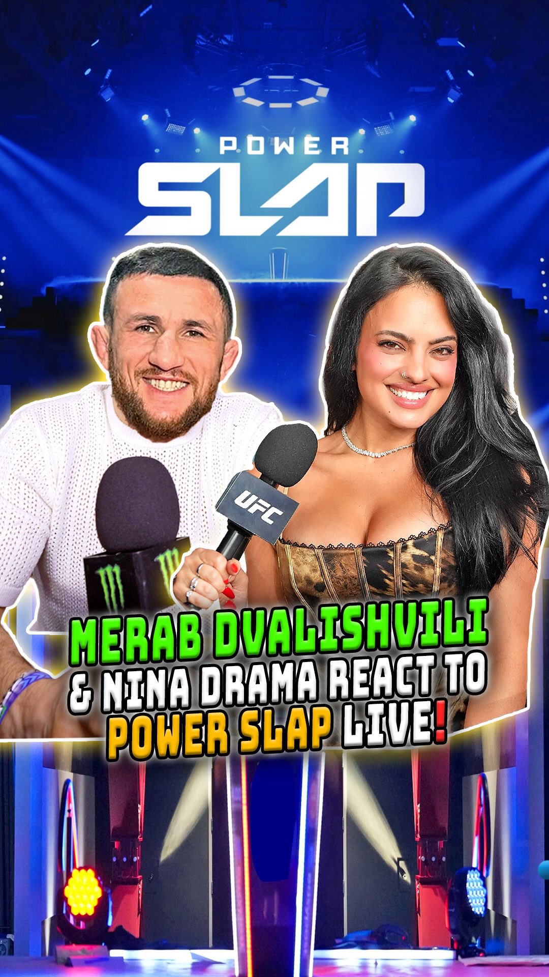 Do you think Merab Dvalishvili enjoyed Power Slap? 👋 😂 @merab.dvalishvili 

Don’t miss #PowerSlap19 TOMORROW Friday, April 17th at 6PM PST at the Cosmopolitan Las Vegas

#ufc #ninadrama #mma