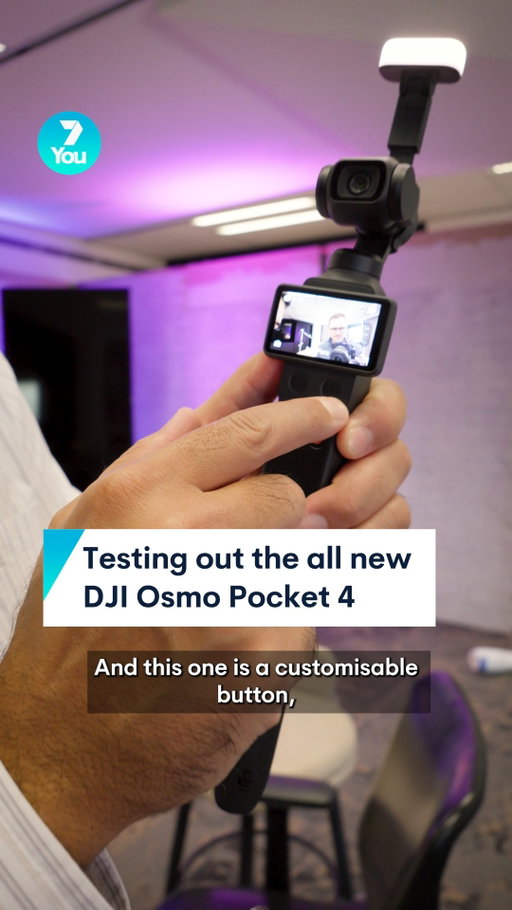 The DJI Osmo Pocket 4 is finally here! And among the upgrades are two new buttons, better low-light and slow motion as well as 107GB of internal storage. But is it worth the $749 price tag? #osmo #dji #osmopocket4 #tech #techreviews #camera