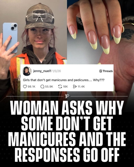 A viral Threads post has people debating why some women don’t get manicures. Swipe ➡️ to read some of the best responses. 💅👷‍♀️⚒️

#viral #pubity