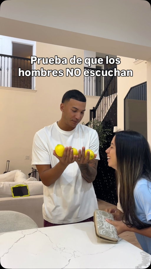 Prueba de que los hombres NO escuchan 🤣