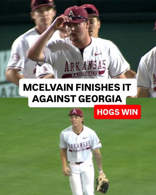 Razorbacks beat the Dawgs

🎥 (via @razorbackbsb)