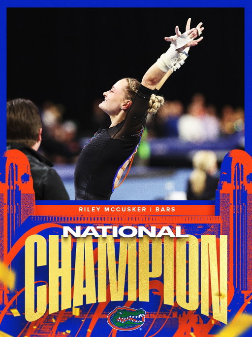 Riley McCusker is your 2026 NCAA Bars Champion🐊🏆