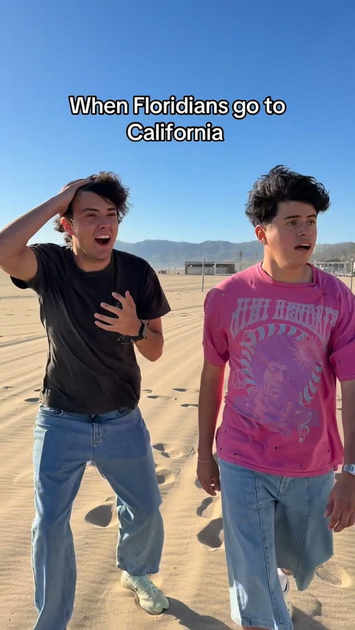 When Floridians go to California 😂 #comedy #explorepage