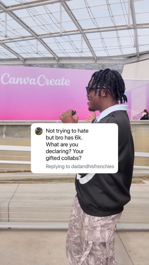 People still think influencers with thousands and thousands of followers are the ones making the big bucks with content. 

I’m out here showing everyone who will listen that everyday people (like me) can make $$$ as a content creator without having thousands of followers. 

My first brand deal came before I even had 100 followers on this account. 😮‍💨