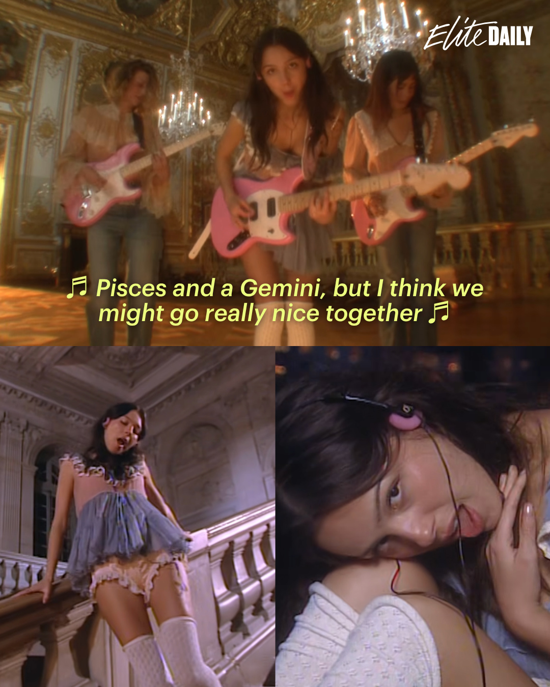 NEW OLIVIA RODRIGO SINGLE + MUSIC VIDEO AND I FEEL ALIVE AGAIN!!!! 🎸🩷🎀 ⁠
⁠
Photos: YouTube / @oliviarodrigo / Getty / #MarieAntoinette (girlsferatu, liviesthinker on X)