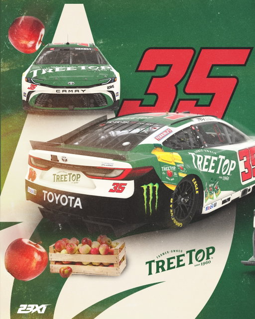 How do you like these apples? 🍎

@treetopinc is back with @rileyherbst this weekend at @kansasspeedway!
