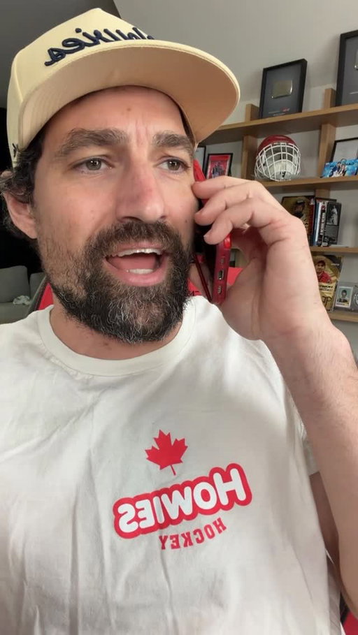 PK about to land a huge contract with every hockey tape company out there 😂 @subbanator @howieshockeytape #hockey