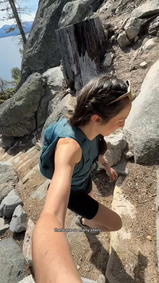 the views on this one are 🥲👌✨ #ColumbiaPartner

So so so happy it’s back to hiking season in tahoe!!! This is one of my favorites when the mountains are still melting out. 

We have both been continually impressed by @columbia1938’s new launches for hiking. They have such high quality hiking clothing that keeps us going on all of these long days!!

This hike can be anywhere from 0-16 miles. We ended up completing 12 miles this day instead of the full 16, but you can add on some extra around Emerald Bay to make it even longer!! 

#EngineeredForWhatever 

#hiking #laketahoe tahoe