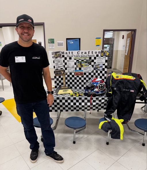 Career Day at Lakeshore Elementary. Sharing with kids they can be anything they aspire to be with hard work, and to love what you do.🤘🏼 Thanks math and science.📚