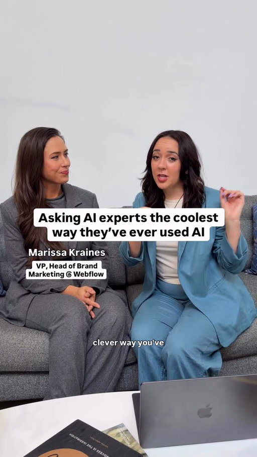 Comment “ai” to watch @webflow FlowTV for all the content and insights. Help your brand build a website that AI can’t ignore.

I’m excited to watch (after attending filming BTS) to learn more about AEO from industry leaders.

They launched HUGE things including an AI visibility tracker, agents that audit and fix your site automatically, and a crawlability dashboard all in one unified platform.

If you have a website, you need to care about AEO as much as SEO!
#WebflowPartner