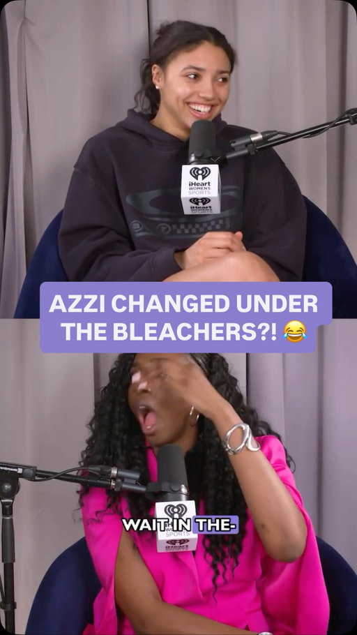 Azzi had to change looks under the bleachers of the draft 😭😂

FULL EPISODE OUT NOW! Available on YouTube or wherever you get your podcasts 💖