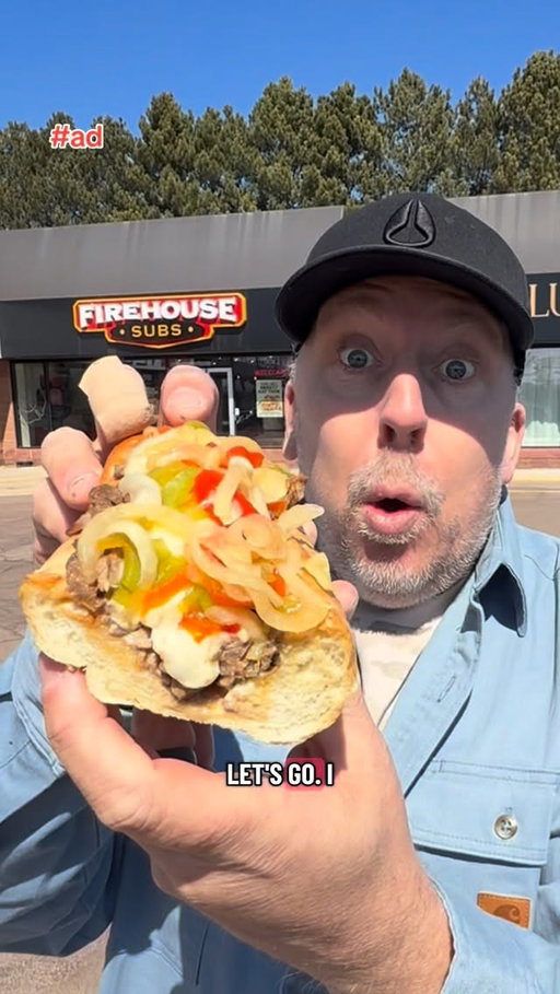@firehousesubsca !  Go check them out! The Steak and Cheese Melt is soooo good! 

Don’t forget to use code HOTSUBS and get 5$ off your next purchase. 
#steakandcheesemelt #firehousesubs #hotsubs