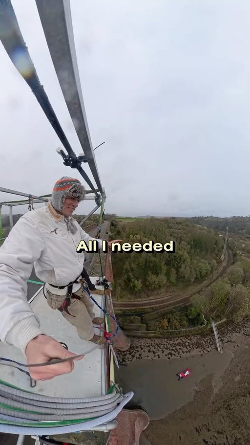 Can I convince strangers to bungee jump on the spot? 

Filmed at Larpool Viaduct in Whitby, the UKs biggest bridge bungee