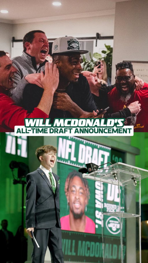 three years ago, Kyle announced @_.ix.__ to the Jets in the most iconic way

📺: NFLN/ESPN on April 23-25