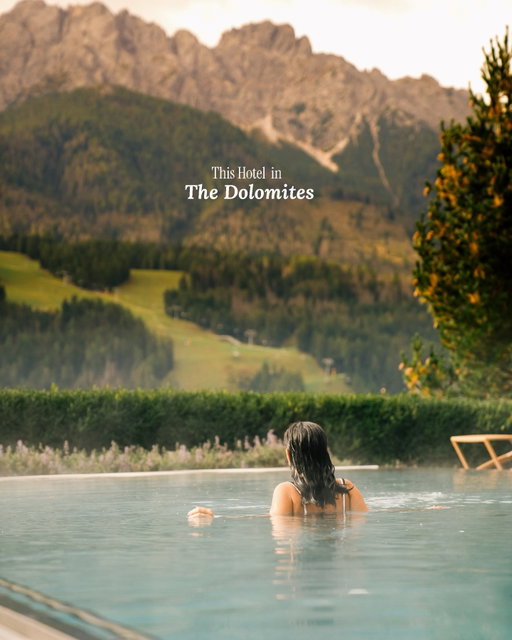 Cosy Spa Days in the Mountains 🗻🇮🇹

Save this stunning hotel in the Dolomites for your next mountain escape🗻

🌸This is the perfect escape for anyone seeking a mix of spa, wellness, hiking, and epic scenery.

Perfectly located to : 

🗻Cortina d’Ampezzo – 25 minutes

🗻Tre Cime di Lavaredo – 35 minutes

 🗻Lago di Braies – 25 minutes

🗻 Alta Badia – 30 minutes

 🗻Fanes-Sennes-Prags Nature Park – 20 minutes

Comment HOTEL  and I’ll DM you the link to this amazing Dolomites hotel!🔗🗻🇮🇹

📸 @sonyalpha 7 IV ©️

🇮🇹

________
#dolomites #luxuryhotel #wellnesshotel #dolomiteshotel #italy