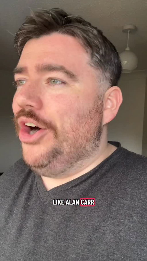 I'm NOT Alan Carr! Sorry for the confusion everyone 🤓

Do you hear it or are people messing with me?!!

@kevofinn #alancarr #iykyk #impressions #uk #canadian