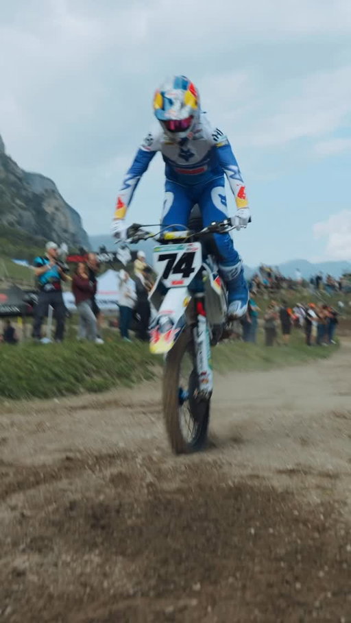 Styling into round five! 🇮🇹

The #74 is feeling it in Trentino. 😎

#Husqvarna #GoRide #RideHusqvarna #Motocross MXGP