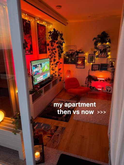 from day one to this!

I took these on the day i first saw the apartment, and never shared them…
it feels unreal looking back now.
A lot of work went into this, but i’m honestly in love with how it turned out!

#roominspiration #homemakeover #interiordesign #apartment #roomideas