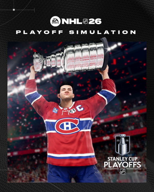 The sim has spoken 🔮

Your #NHL26 Playoff Simulation Stanley Cup Champions:
The @canadiensmtl 🏆