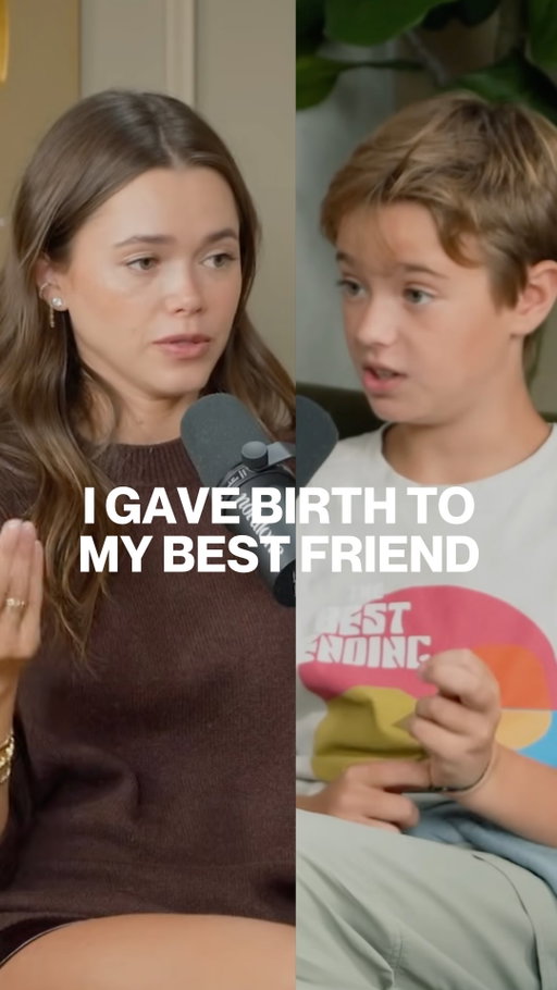 Did I give birth to my best friend? Yes, yes I did. Throwback to when baby Jake came onto @notalonepod 🥹

I often think how Jake is everything I wanted to be as a child but was too insecure/scared to be. This generation today with their self awareness is truly our greatest achievement.

Top @openingceremony via @therealreal