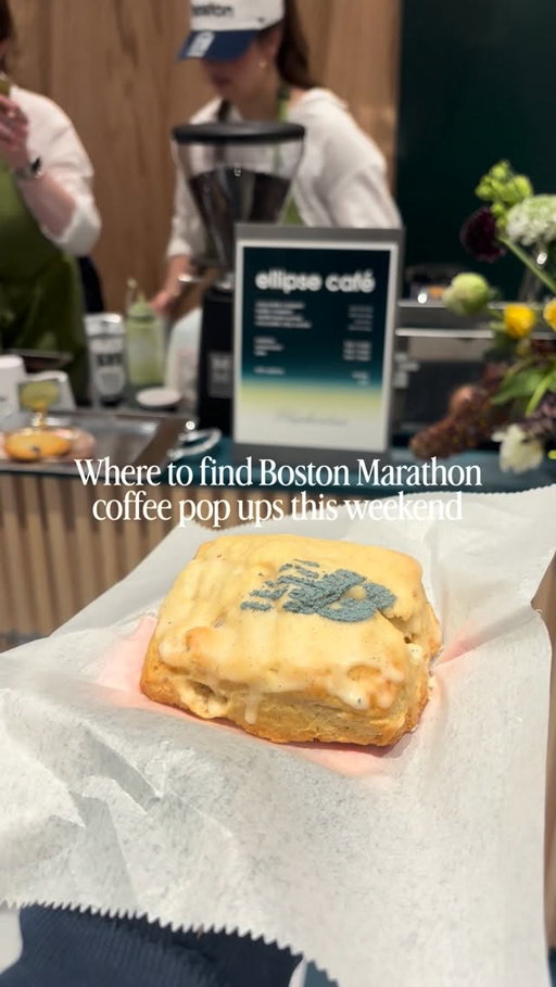 Where to find all the Boston Marathon weekend coffee options 👇🦄💛💙☕️

Whether you’re a runner or a spectator, here are some of the cool pop ups to look forward to!

All weekend long:

@asics x @atomicoffeeroasters at the ASICS store at 299 Newbury. Free coffee from local roaster Atomic— Jonathan will hook you up! Friday through Sunday.

@elephantinebakery x @newbalance “Cafe Ellipse” is serving up free coffee and delicious treats from Elephantine, complete with custom new balance branding. Newbury Street  inside New Balance. 

@hoka x @tattebakery the HOKA Lighthouse at 141B Newbury is offering super cool shoe testing and treats and bevs from Tatte, including fun options like a salted caramel matcha 

@ghowellcoffee x @brooksrunning providing coffee and treats for the Brooks shakeout runs Saturday and Sunday.

@endorphinsrunning fuel bar ⚡️at 205 Newbury, free coffee and fuel and merch too 👀

Race day: @lacolombecoffee handing out canned lattes and free cold brew from 11 am to 4 pm at the Hilton Park Plaza

Not free, but special and cool: 

@runna pop up also has a pop up coffee bar serving @broadsheetcoffee espresso!

@ghowellcoffee is offering runners 10 percent off all weekend and also serving coffee at the Brooks Hyperion House next door. They have a special drink for the weekend called the Mile Marker that is a treat! 

@lyrikbackbay is also hosting @bychaeofficial for a pop up from 12pm to 4pm on Marathon Monday itself. A creamy matcha post marathon sounds like it would absolutely hit different…
