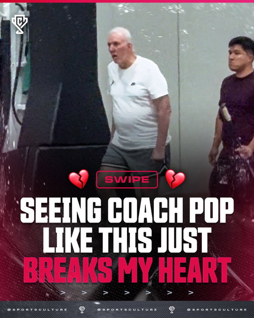 You hate seeing Gregg Popovich like this man 💔🙏

Such a legend. One of the greatest to ever do it. 💪

Spurs gotta win one for Coach Pop 🙌🫡

Follow US (@sportsculture) to stay tapped in if you love sports 🔥

🎥 Jared Weiss / X