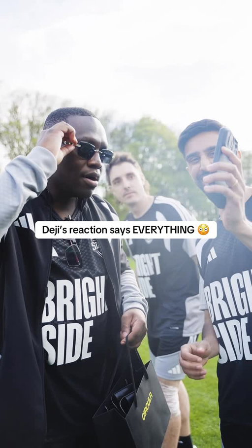 Deji’s reaction says EVERYTHING 😳