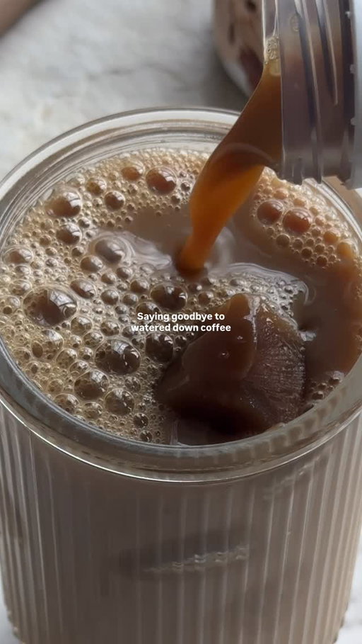 Super Coffee 🤝 Super Ice Cubes