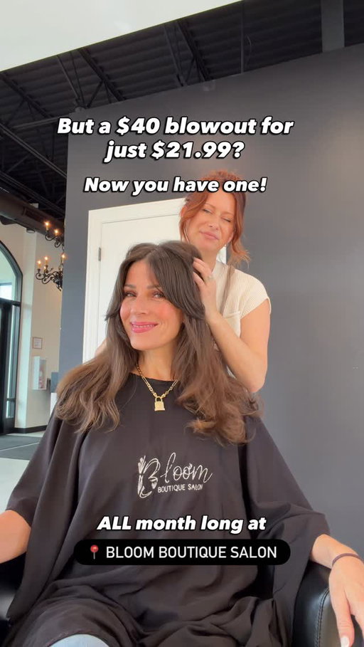 POV: you finally found your go-to salon in #northwestindiana 🌸

@bloomboutiquesalon blends modern beauty with a holistic approach! It’s intentional, it’s elevated… and it’s exactly what you deserve ✨

Relax + get pampered with a signature blowout this month with one of their amazing + talented stylists! Because why not?? 

Offer only valid at Schererville location.

📍 Bloom Boutique Salon
1120 W US Highway 30
Schererville, IN 46375

📞 (219) 515-6316

Discover your new favorite places at discover219.com

#livenwi #nwi #nwindiana #discover219