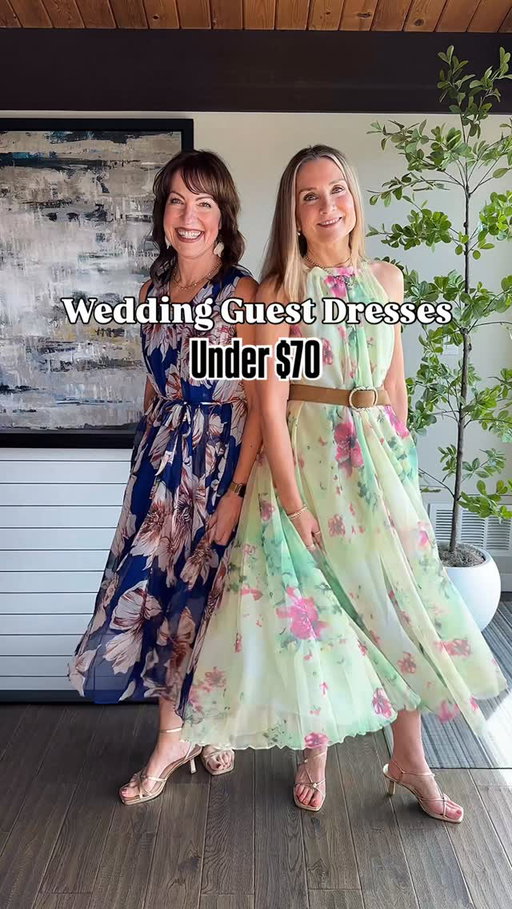 Comment SHOP for links!💃🏻 Dressing up is so much fun, especially in feminine & flowy dresses from @Chicwish ! 

We love the pretty colors and floral prints🌸 The chiffon material is also so comfortable and light. These dresses are perfect for a guest at a wedding or any spring celebration! 
HOW TO SHOP:
1️⃣Comment SHOP and we’ll send outfit links to your DM
2️⃣Click link in bio to shop on our LTK
3️⃣Watch our stories for links

https://liketk.it/67hHW
#Chicwish #ChicwishMuse #fashionover40 #over50style #mididress what to wear to a spring or summer wedding, affordable floral dress