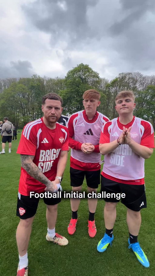 Testing our ball knowledge! 

Watch the Charity Match live on Saturday! Stream starts 2:10pm & Kick off is at 3pm BST on YouTube!

Donate with the link in our bio