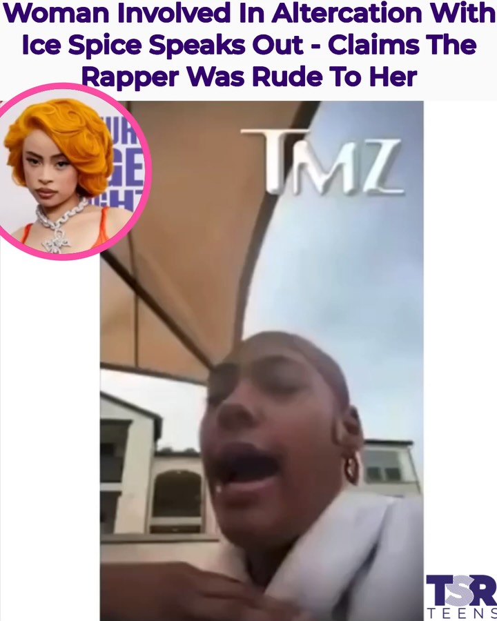 #TSRTeenUpdates: The woman seen hitting #IceSpice is speaking out, sharing her side of what went down at a McDonald’s in Hollywood. She claims she approached the rapper as a fan, but says the interaction quickly turned sour, alleging Spice was rude to her.
___________________________________
The woman also says she was a supporter before the incident, but claims she won’t be listening to Ice Spice’s music anymore. (📸/🎥 : @tmz_tv, @gettyimages) ✍🏽: #TSRStaffLG #TSRStaffKH