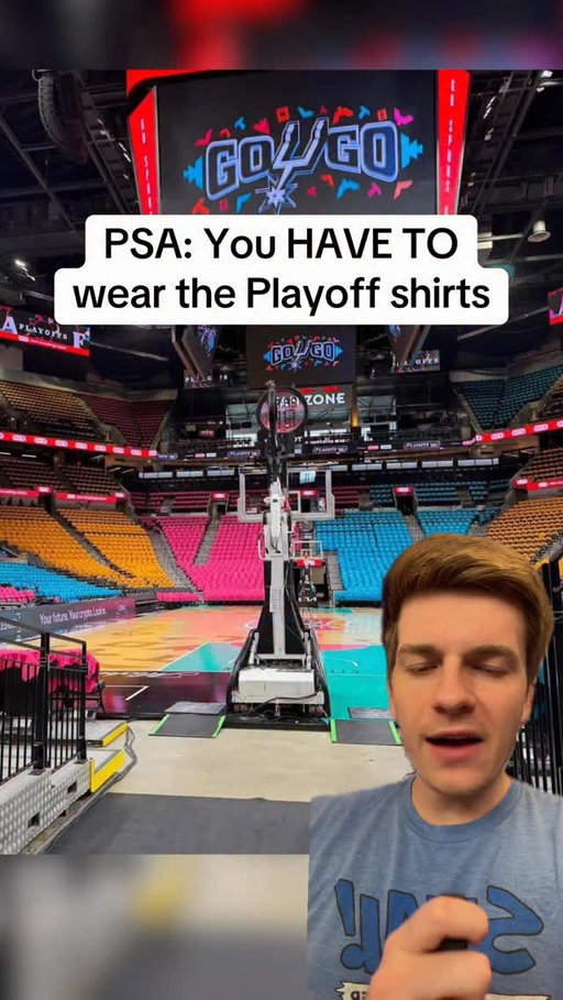 You should be legally required to wear the NBA Playoffs shirts #nba #basketball #playoffs #thunder #spurs