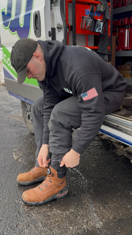#RedWingPartner Boots that show up on and off the clock #redwing @RedWingWork @BOAFitSystem