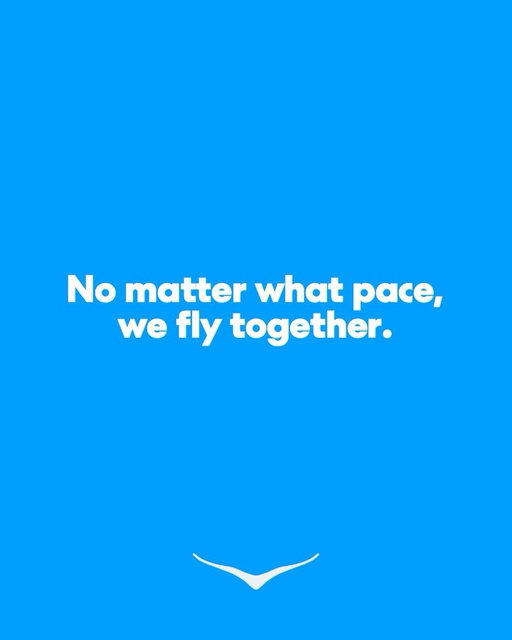 Your pace. Our pulse. The city brings the roar. You bring the heart. Boston, let’s take flight. #WeFlyTogether