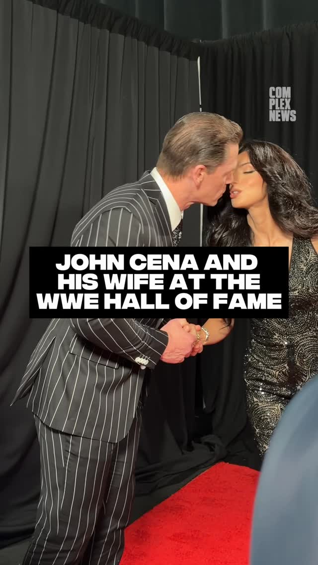 John and Shay Cena attend the 2026 WWE Hall of Fame 🔥

LINK IN @complexsports BIO 🔗 for the best WrestleMania matches off all time