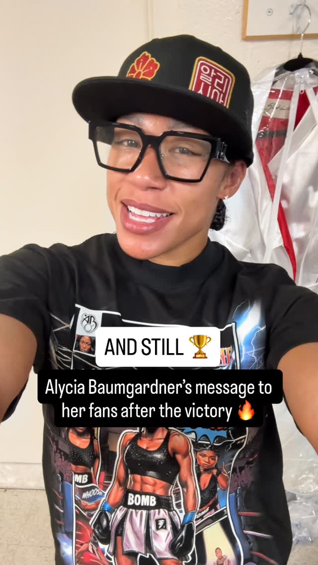 Baumgardner retains her unified belts with the victory in New York City 👏
