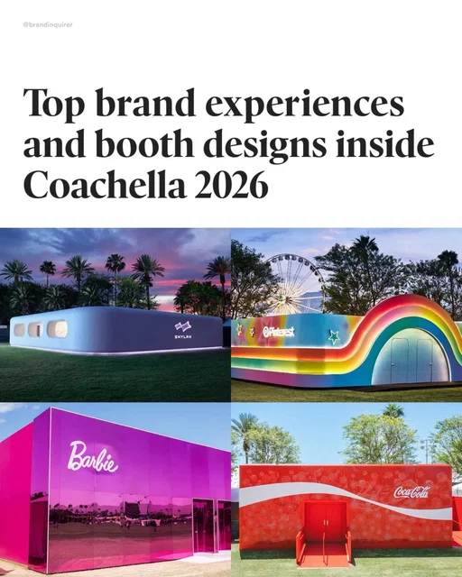Coachella, the brands’ festival?

Coachella has grown over the years from an indie music festival into a cultural powerhouse—bringing together celebrities, musicians, and, of course, brands looking to connect with audiences through one-of-a-kind experiences. This year was no exception, with food, beauty, and fashion leading the way.

Brands like @always_brand @secretdeodorant @methodproducts @neutrogena @wavytalkofficial @medicube_global_official and @elfcosmetics created a haven for beauty, quick makeup retouches, and grooming.

Clothing brands like @gap and @skylrk dropped exclusive Coachella merch, while @pinterest @americanexpress and @barbie joined in with DIY and customizable accessories to complete the look.

Food and drink brands like @magnumicecream @cocacola @electrolit @heineken_us @starbucks and @aperolspritzofficial gave attendees a way to refresh with drinks and special menus, all combined with music and photo ops.

And this is just the tip of the iceberg—I’m only listing the brands inside the festival, but many others take advantage of the moment with their own private parties and influencer events.

Agencies are tagged on their respective photos

PS Waiting for my invite for next year 😉

#branding #coachella #coachella2026 #brandexperience #brandactivation  #experientialmarketing #visualidentity  #designinspiration #boothdesign #musicfestival #musicfestival