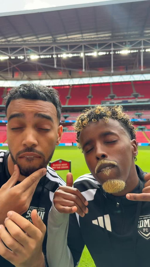 WEMBLEY WE HAVE ARRIVED 🫡