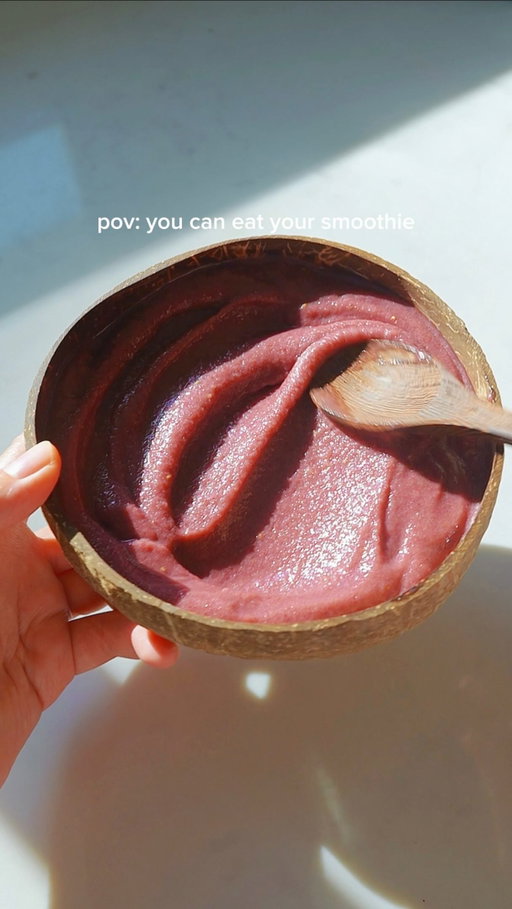 pov: you can eat your smoothie 🍌🍓🥥

For recipe, make sure you’re following me then comment “gimme recipe” so that the message goes thru. 

I love my smoothies a bit thick, almost like ice cream, so it turns into the perfect morning açaí bowl. The trick is to not add any water and just blend slowly until everything comes together nice and creamy. I also don’t add any extra sugar since the fruits are already sweet and the @sambazon açaí pack already has a great flavor, it’s naturally sweet and makes everything taste so good! #sambazonpartner