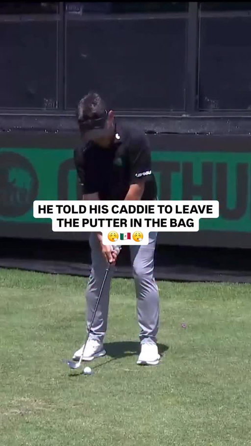He did WHAT?! Vintage Louis in Mexico City! #golf #livgolf