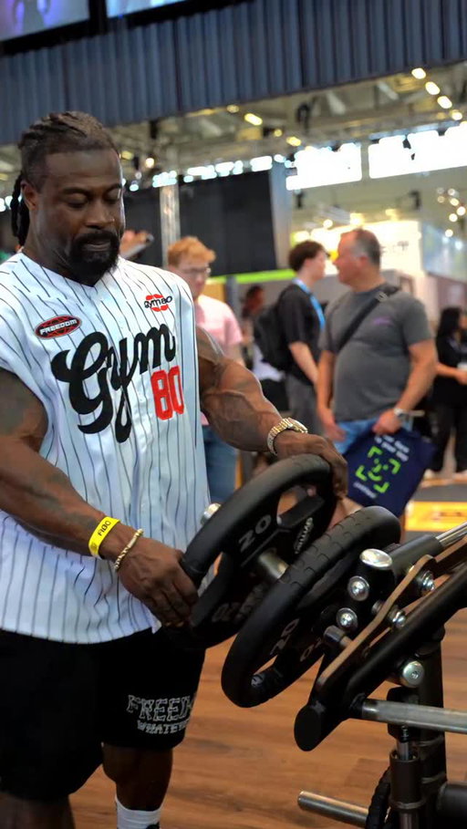 .

Third day in the books at @fibo with the family @gym80international 👑

Having a chest workout while testing the new machines with my team mates @bang_theframe & @sibirian_beast 👑

Powered by:
@williambonacsignature 
@gym80international 
@limitlessbiochem 
@suesue8779 
@candrick29 
@bossofoutlaw

#gym80international #bodybuilding #gym80 williambonacsignature #fibo