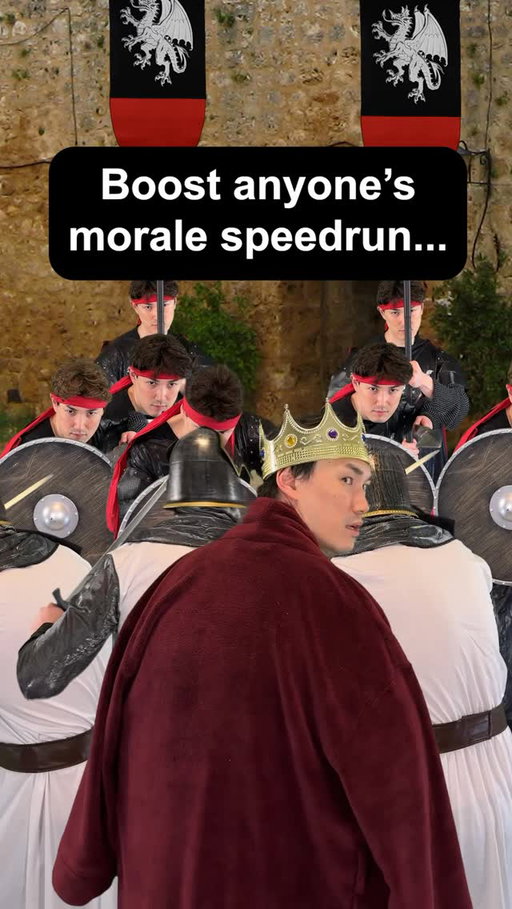 Boost morale Speedrun #comedy