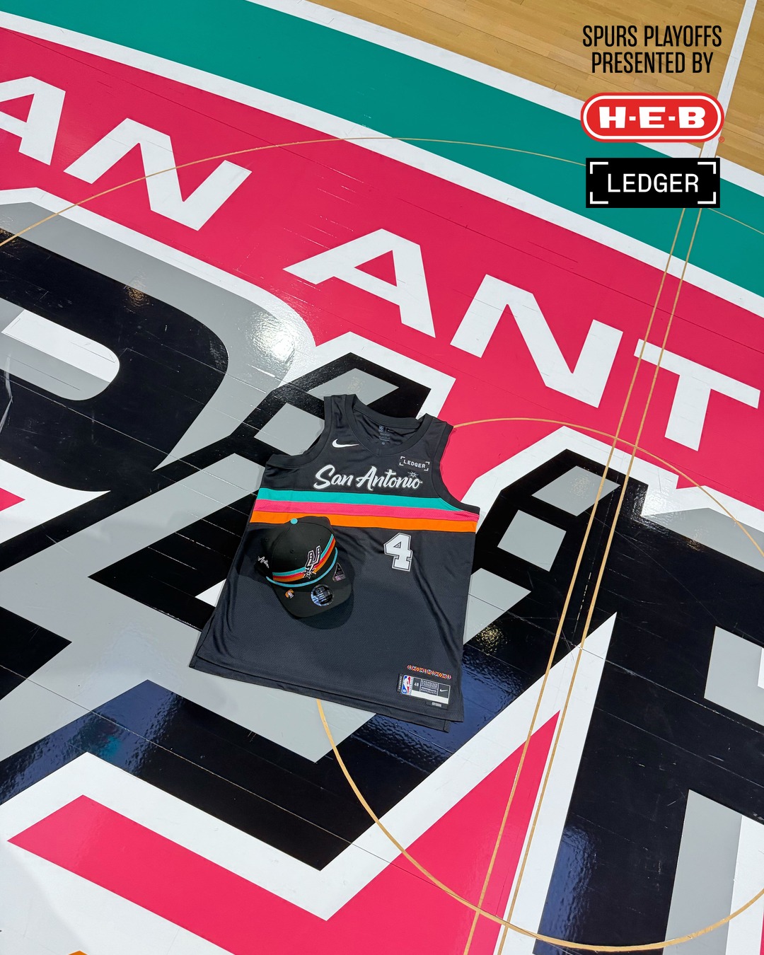 Who's ready to rock FIESTA tomorrow? 🎉

We're giving away a City Edition jersey and hat to one lucky winner! 
🔁 Repost & like this post
🌟 Reply below with what San Antonio means to you

Winner will be selected and DMed by tomorrow Sunday 4/19 at 12pm CT. Full giveaway rules in bio. 

@heb | @ledger