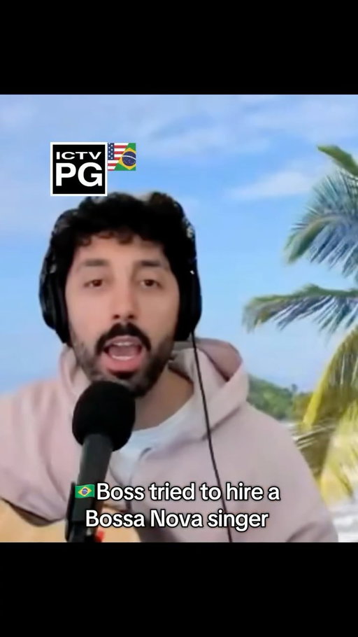 Amon hires a romantic bossa nova singer that only knows funk lyrics 

#🇧🇷🇧🇷🇧🇷 #funny😂😂😂😂 #zoomcalls