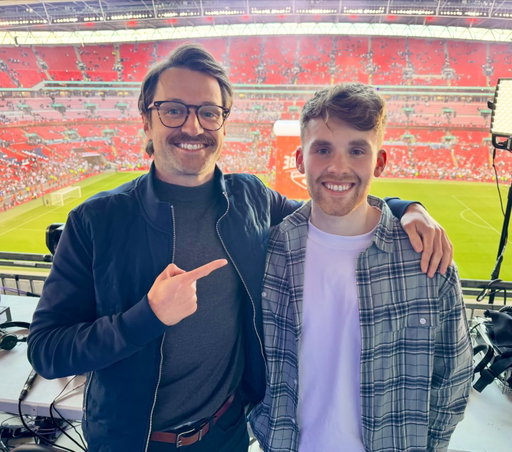 He should have reined me in a bit. An honour to get to commentate the @sidemen charity match with @spenfc 
Well done to all those who played, donated and watched xoxo