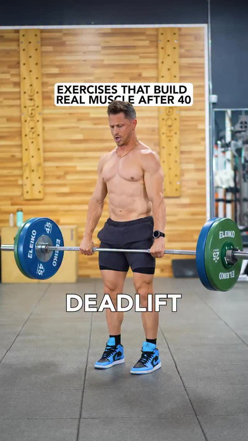 How to build real muscle after 40
⠀⠀⠀⠀⠀⠀⠀⠀⠀
Notice a trend? All of these exercises are compound lifts. There’s a reason for that.
⠀⠀⠀⠀⠀⠀⠀⠀⠀
They give you more bang for your buck, so you can build muscle without needing a ton of extra volume. That matters more as recovery slows down and your joints get a little less forgiving.
⠀⠀⠀⠀⠀⠀⠀⠀⠀
What’s the problem with isolated movements? Nothing inherently. But if your time, recovery, and energy are limited, they just don’t give you the same return.
⠀⠀⠀⠀⠀⠀⠀⠀⠀
Focus on getting stronger in movements that train more at once - that’s where most of your progress will come from.
⠀⠀⠀⠀⠀⠀⠀⠀⠀
#muscle #fitness #strengthtraining #longevity #aging